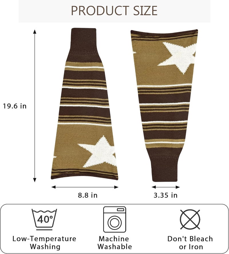HEMOUR Leg Warmers for Women, Y2K Legwarmers Girls, Fall Winter Halloween Gifts, Harajuku Cutecore Gothic Fashion Accessories - Image 4